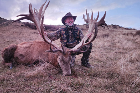 New Zealand Red Stag Hunting - Up to 400 inches of antler